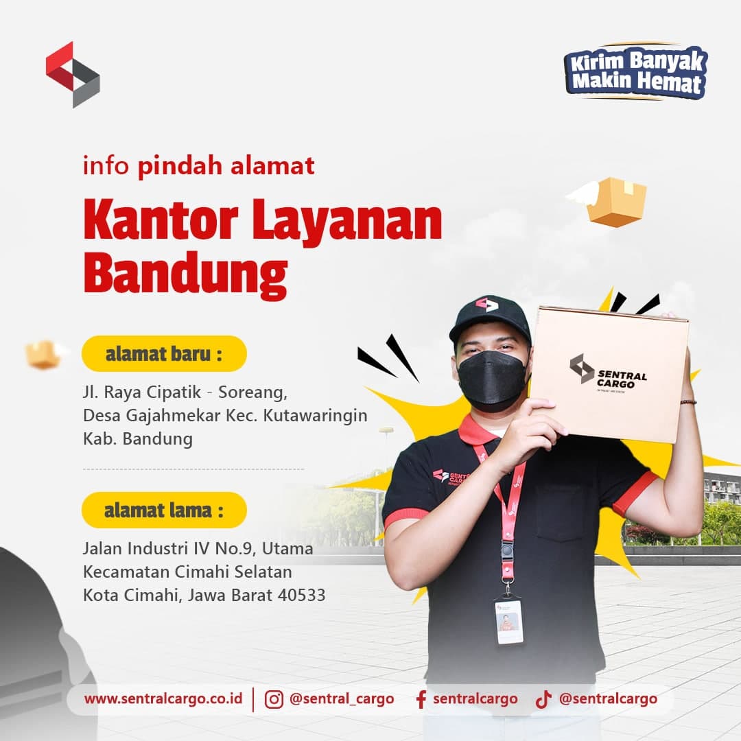 Sentral Cargo Cimahi Now Closer, Cheaper and Safer Delivery