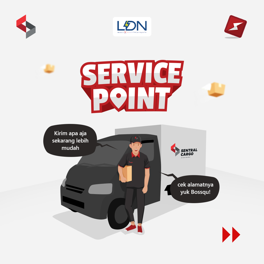 Temukan Service Point Sentral Cargo Terdekat Di 10 Lokasi